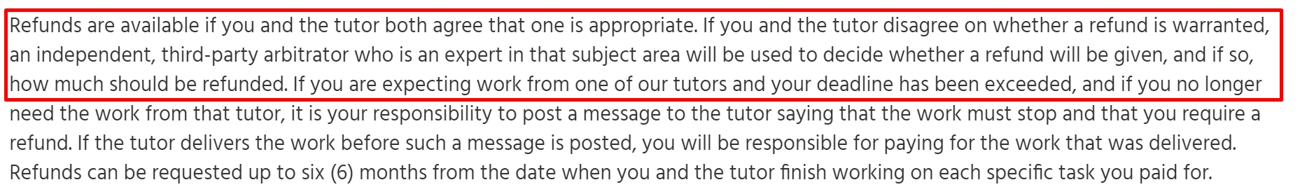 24HourAnswers money-back guarantee